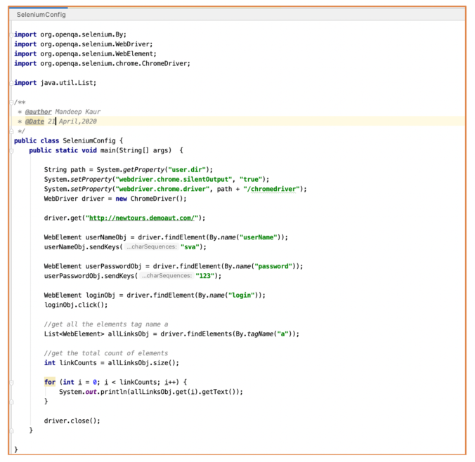 Overview of WebDriver and WebElement Interface in Selenium - naveen ...