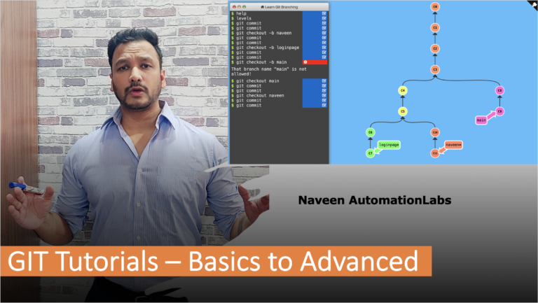 GIT Paid Course - Basics To Advanced - Naveen Automationlabs